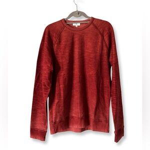 AG Adriano Goldschmied BURNT RED Sweatshirt Men’s M || NWOT || 100% cotton